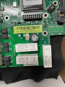 ABB RMIO-11C connector pins clean closeup