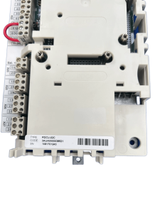 ABB RDCU-02C ACS800 main board part number and identification label closeup