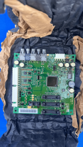 ABB AINT-12C fiber optic communication board brand new front view