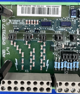 ABB AC800-NAMU-01C connector pins clean closeup