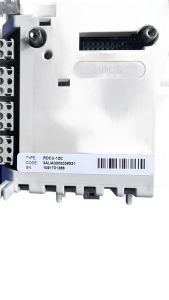 ABB RDCU-12C ACS800 part number label closeup