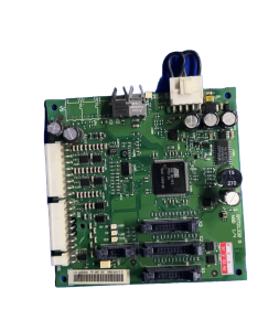 ABB AINT-02C ACS800 fiber optic communication board front view