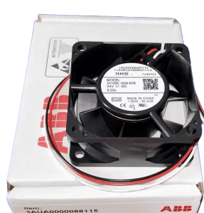 ABB 2410ML-05W-B79 auxiliary cooling fan ACS580 ACS880 front view