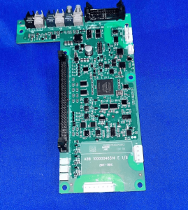 ABB ZINT-7B1C fiber-optic communication board ACS580 ACS880 front view