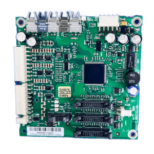 ABB AINT-14C ACS800 fiber optic communication board front view