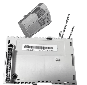 ABB RMBA-01 RS-485 connectors and terminal blocks