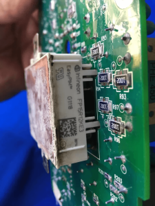 ABB SINT-4030C board connectors and interface detail