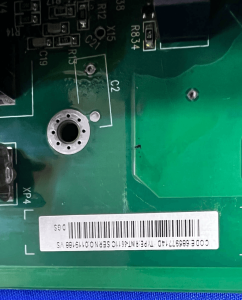 ABB RINT-5611C board connectors and interface detail