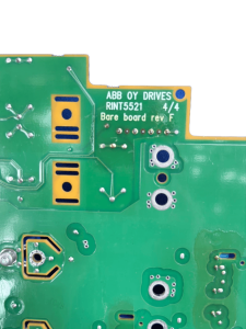 ABB JINT-E01C board connectors and IGBT trigger interface detail