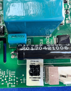 ABB ZPOW-591 model label closeup