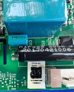 ABB ZPOW-591 model label closeup