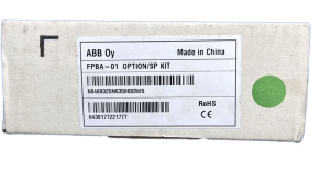 ABB FPBA-01 9-pin D-SUB connectors and status LEDs