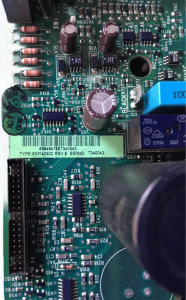 ABB SINT-4030C model label closeup
