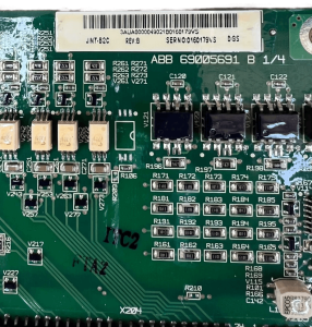 ABB JINT-B2C model label closeup