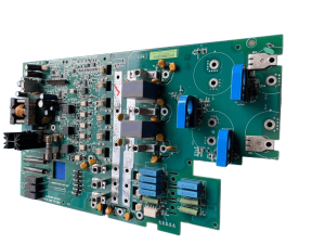 ABB SINT-4510C board connectors and IGBT trigger interface detail