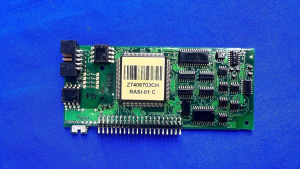 ABB RASI-01C remote analog serial interface board ACS800 front view