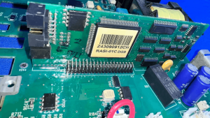 ABB RINT-5514C model label closeup