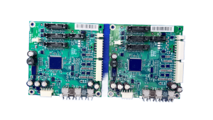 接口特写ABB AINT-14C fiber optic interface connectors