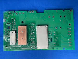 ABB RINT-6411C fiber optic input and gate drive connectors