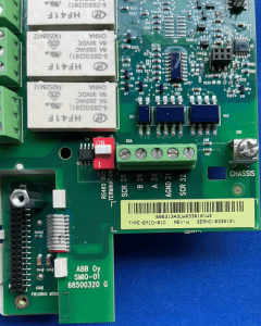 ABB SMIO-01C model label closeup