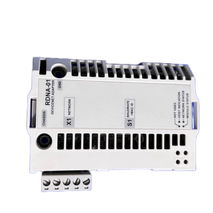 ABB RDNA-01 ACS800 communication card fieldbus adapter front view