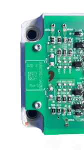 ABB ZGAD-561 driver board with FS200R12PT4 IGBT module kit front view