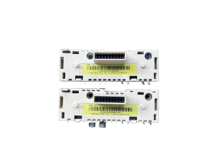 ABB RDCO-02C fiber optic connectors and 20-pin header detail