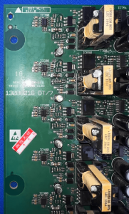 Danfoss 130B6016 board components and connectors