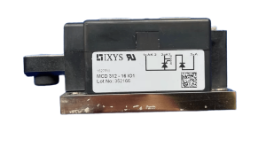 MCD312-16 thyristor module terminals and gate connections