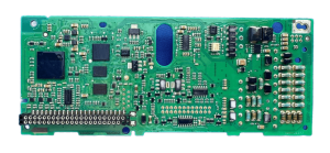 Close-up of the new style white LCP and communication interface port. All pins intact, fully functional.
