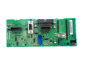 Danfoss 130B7129 main board white port FC302 front view