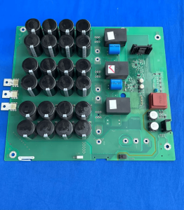 Siemens A5E00496080 capacitor power board G120 PM240 front view