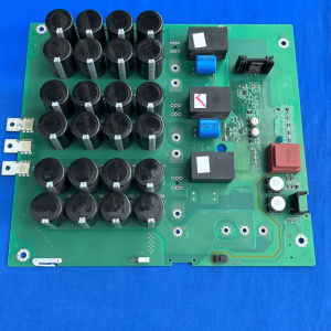 Siemens A5E00496080 capacitor power board G120 PM240 front view