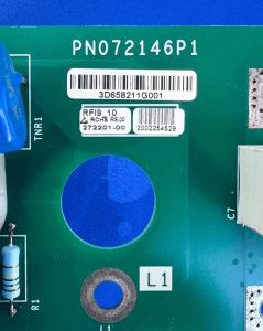 Schneider PN072146P1 filter components and terminal connections
