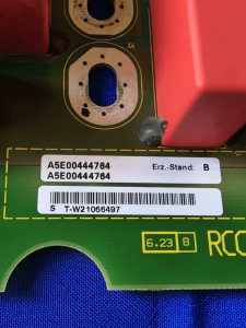 Siemens A5E00444764 surge absorption filter rectifier components detail
