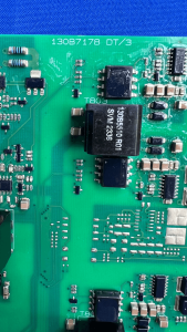 Danfoss 130B7192 gate driver board components and connectors