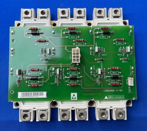 Danfoss 134B1019 high-power driver board components and connectors