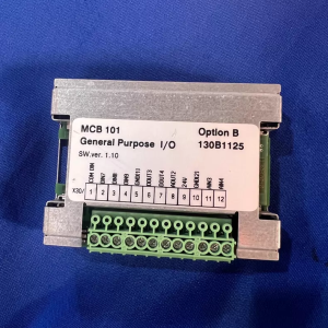 Danfoss 130B1125 MCB101 general purpose I/O board front view