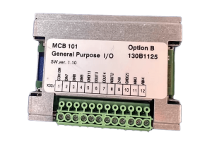 Danfoss 130B1125 MCB101 general purpose I/O board front view