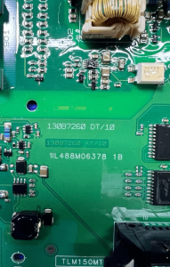 Danfoss 130B7260 power board components and connectors
