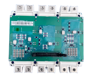 ABB FS450R12OE4 BGAD-22C IGBT module driver kit front view