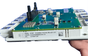ABB BGAD-21C FS500R17OE4D_B61 IGBT module gate driver kit front view