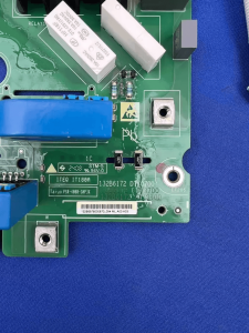 Danfoss 132B6172 power board components and connectors