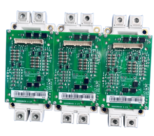ABB ZGAD-572 FF300R12ME4_B11 IGBT module gate driver kit front view